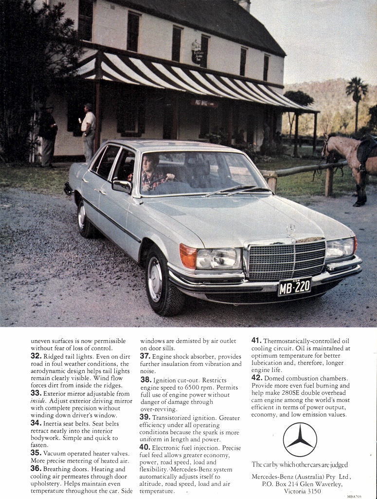 1975 Mercedes-Benz 280 SE W116 E28